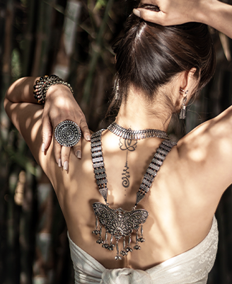 Silver Tribal Jewellery culture in India