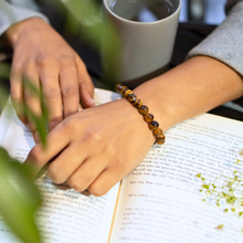 Load image into Gallery viewer, Tiger Eye Crystal Bracelet
