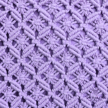 Load image into Gallery viewer, Lavender Macrame Tote Bag
