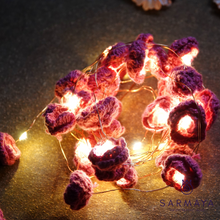 Load image into Gallery viewer, Crochet fairy lights

