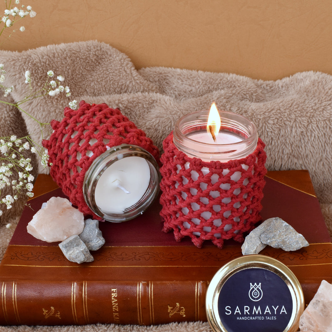 Soy Wax Organic Aroma Candles - Mix Fruit