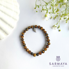 Load image into Gallery viewer, Tiger Eye Crystal Bracelet
